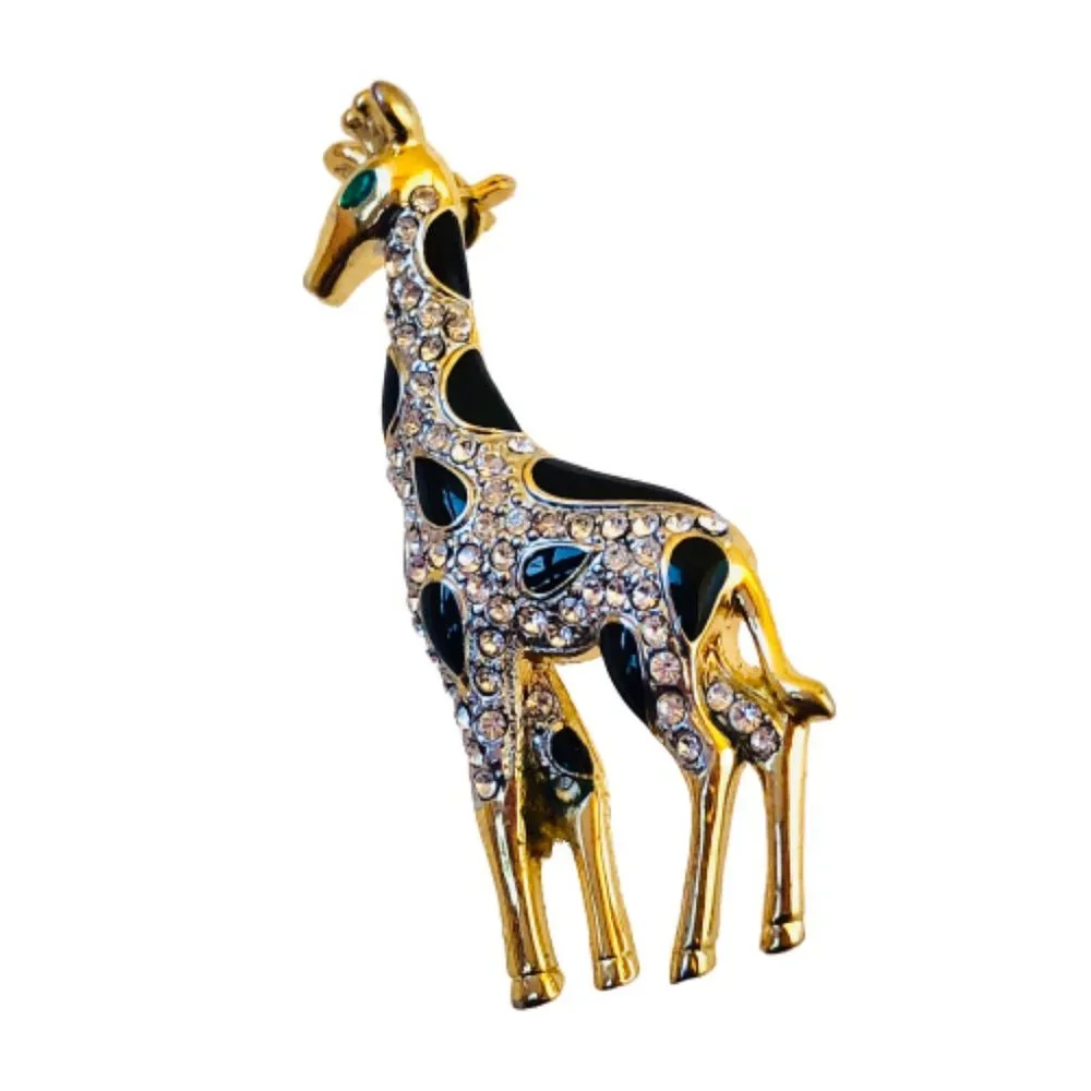 N/A giraffe brooch